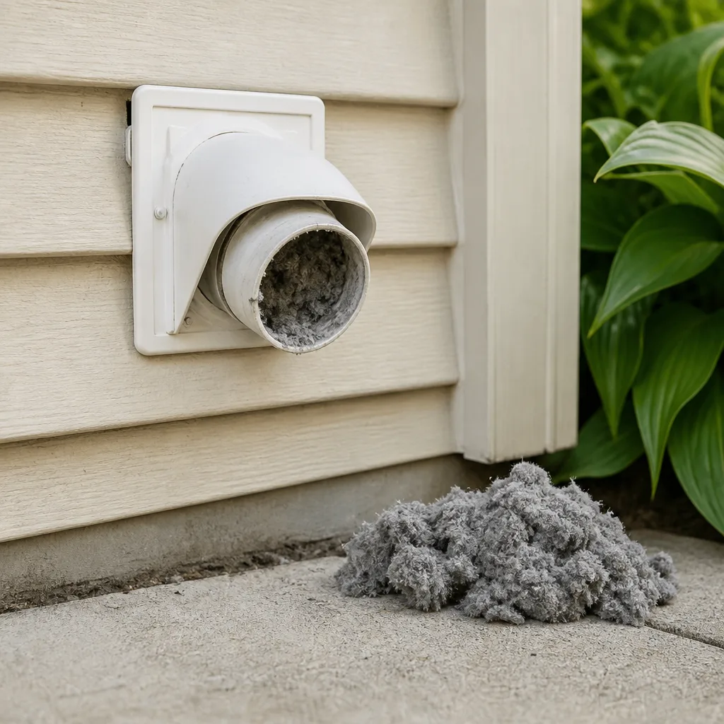 Dryer vent cleaning